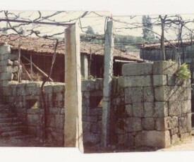 Situação de ruína, em 1984, da Casa de Covide